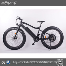 Motorlife /500W 1000W big power fat tire electric bike / Elektrikli Bisiklet / electric beach cruiser bicycle